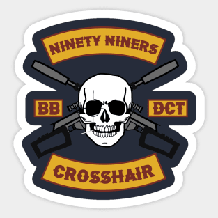 Ninety Niners-Crosshair! Sticker